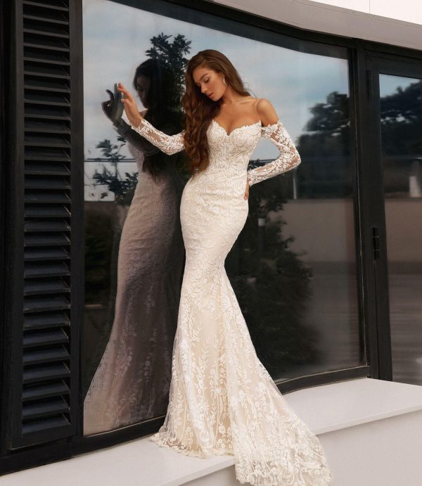 Robe ajustée coupe sirène